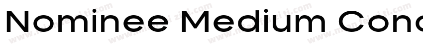Nominee Medium Conde字体转换